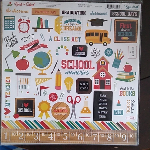 Echo Park "Back to School" Collection Kit - Picture 2 of 2